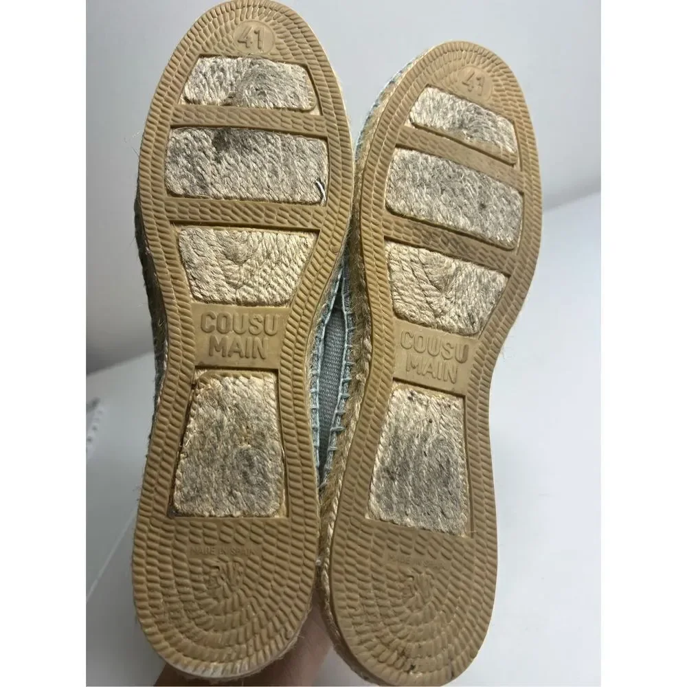 Couso Main Egon Slip-On Espadrilles Size 41 EU/ 10 US